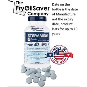 Steramine Sanitizer Tablets for Kitchen Hygiene and Disinfection