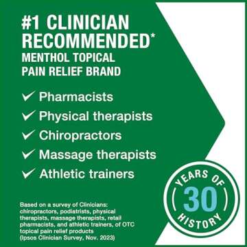 Biofreeze Pain Relief Patches, Arthritis Pain Reliver, Knee & Lower Back Pain Relief Patch, Sore Mus...