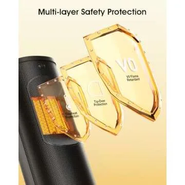 1500W Electric Space Heater for Cozy Indoor Comfort