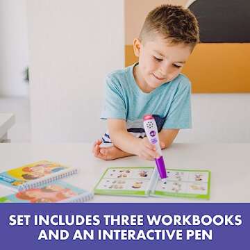 Educational Insights Hot Dots Feelings & Friendships Social Emotional Learning Workbooks, Gift for Kids Ages 3+