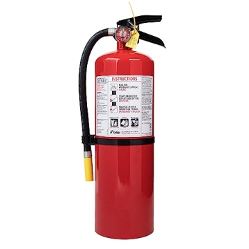 Kidde Fire Extinguisher for Commercial Use, 3-A:40-B:C, 17 Lbs., Refillable & Reusable, Hose & Wall ...