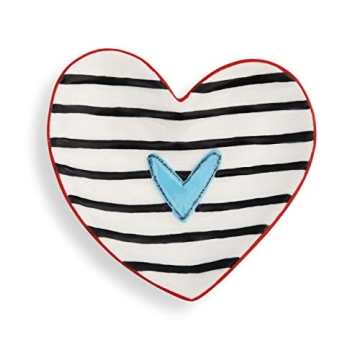 Stylish DEMDACO Heart Jewelry Trays Set of 4 for Treasures