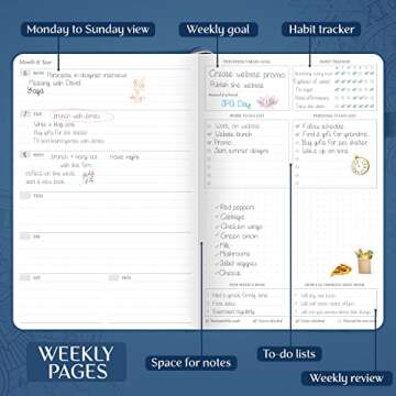 Legend Weekly Premium Planner for Ultimate Productivity
