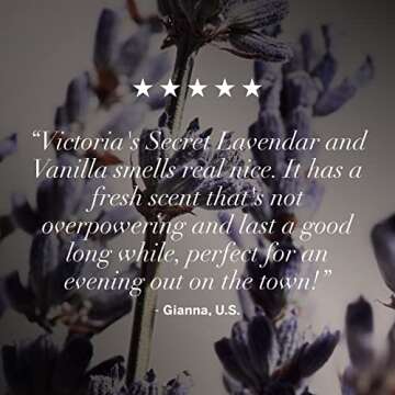 Victoria's Secret Lavender Vanilla Body Mist, Body Spray for Women (8.4 oz)