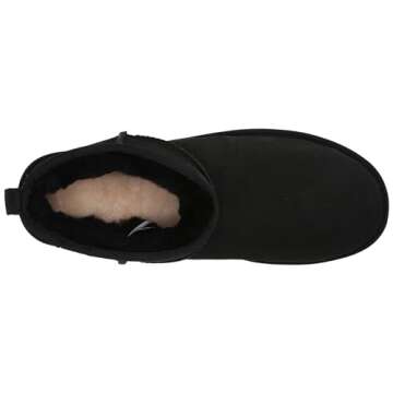 UGG Women's Classic Ultra Mini Boot, Black, 07