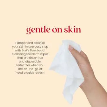 Burt's Bees Aloe Vera Face Wipes for Sensitive Skin