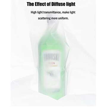 Photography Diffuser Fabric 78.7 x 59 Inches/ 2 x 1.5M Nylon Light Modifier Cloth for Lighting Softb...