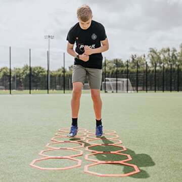 Flick Octa Speed Rings for Agility Training Equipment