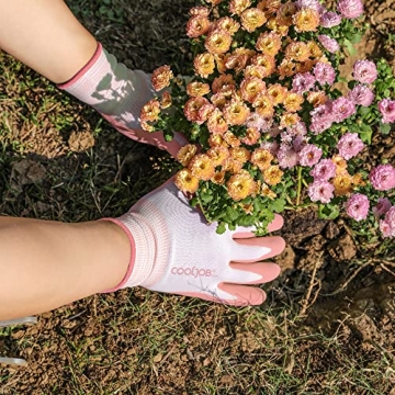 Comfortable Gardening Gloves for Women, Stylish & Durable
