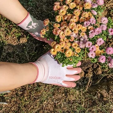 Comfortable Gardening Gloves for Women, Stylish & Durable
