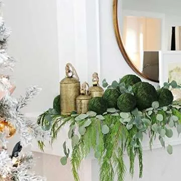 Buy Qingbei Rina Decorative Moss Balls for Home Decor