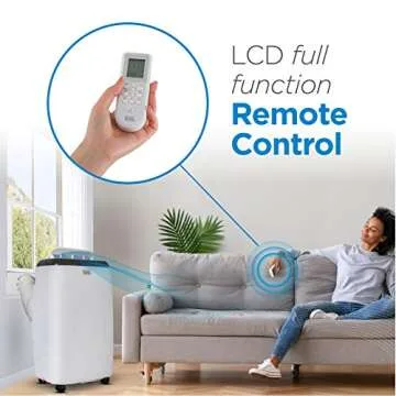 BLACK+DECKER Portable A/C Heater Combo Unit for Year-Round Comfort