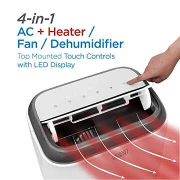 BLACK+DECKER 12,000 BTU Portable Air Conditioner & Heater