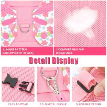 Angel Wings Kids Harness Leash - Safe Toddler Leash