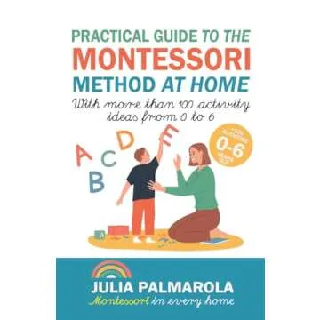 Practical Guide to the Montessori Method at Home: With more than 100 activity ideas from 0 to 6 (Mon...