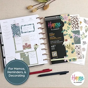 Happy Planner Floral Sticker Pack for Creative Planning