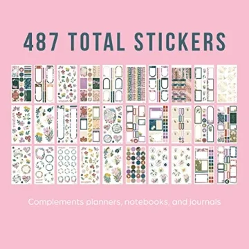 Happy Planner Floral Sticker Pack for Creative Planning