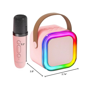 Kinglucky Mini Karaoke Machine for Kids with 14M+ Songs