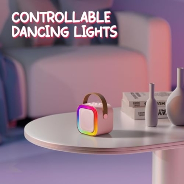 Kinglucky Mini Karaoke Machine for Kids with 14M+ Songs