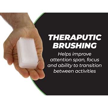 Wilbarger Therapy Brush for Sensory Brushing – 12 Pack