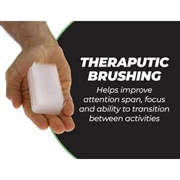 Wilbarger Therapy Brush for Sensory Brushing – 12 Pack