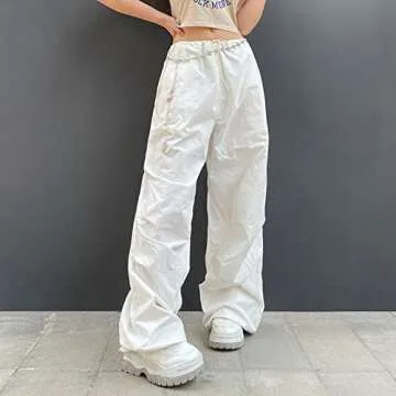 Stylish Women’s Low Waist Baggy Cargo Pants for Casual Wear