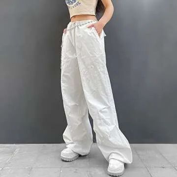 Stylish Women’s Low Waist Baggy Cargo Pants for Casual Wear