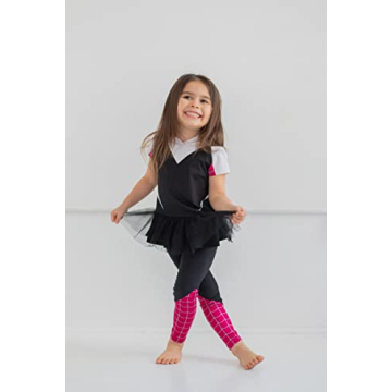 Ghost Spider Toddler Girls Costume Set for Superhero Fun