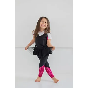 Ghost Spider Toddler Girls Costume Set for Superhero Fun