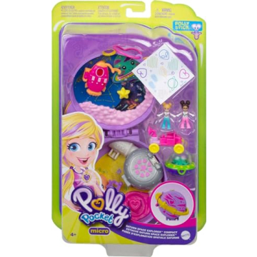 Polly Pocket Saturn Space Explorer Playset with Dolls