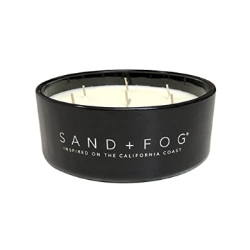 Sand + Fog Teakwood Candle - Luxury Aromatic Experience - 34 oz