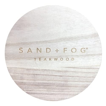 Sand + Fog Teakwood Candle - Luxury Aromatic Experience - 34 oz