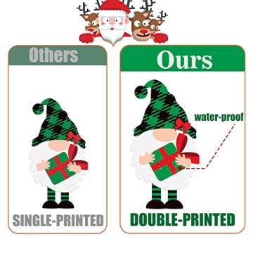 Funnlot Christmas Window Clings - 316PCS Holiday Stickers