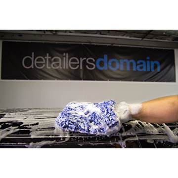 Detailer's Domain Premium Microfiber Wash Mitt 7x11 Inches