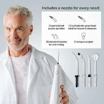 Boka Advanced Water Flosser - Cordless, Dentist Recommended