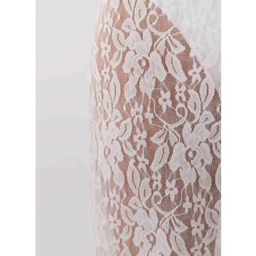 Elegant Women Lace Long Skirt for Summer Parties