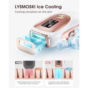 LYSMOSKI IPL Hair Removal Device with Cooling Tech
