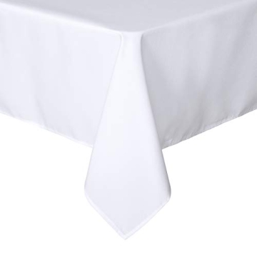 Sancua 60x84 Inch Tablecloth - Stain Resistant Polyester
