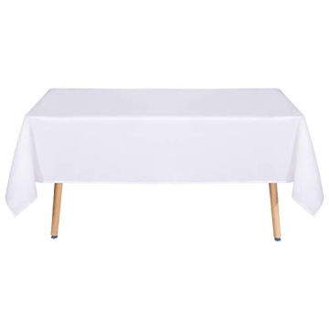 Sancua 60x84 Inch Tablecloth - Stain Resistant Polyester