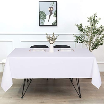 Sancua 60x84 Inch Tablecloth - Stain Resistant Polyester