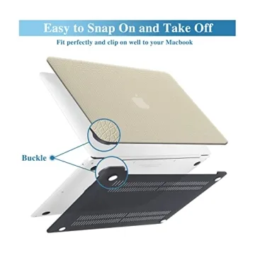 Funut Crocodile Leather Case for MacBook Air 13 Inch