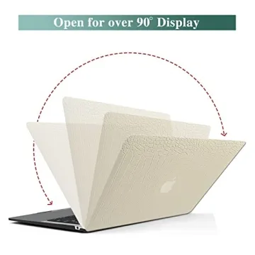 Funut Crocodile Leather Case for MacBook Air 13 Inch
