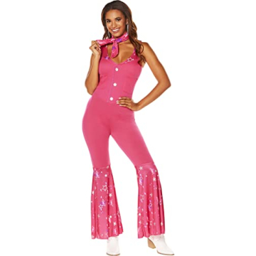 InSpirit Designs Barbie Cowgirl Adult Costume - Perfect for All Ages! M