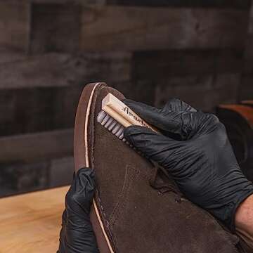 Angelus Suede & Nubuck Cleaner Kit – Premium Suede Shoe Cleaner with Brush & Eraser for Shoes, Boots, Bags, Jackets & More