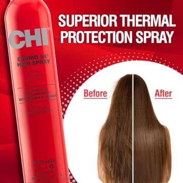 CHI Enviro 54 Hairspray, Firm Hold, Lightweight Spray Finishes & Secures Hairstyles, Sulfate, Paraben & Gluten-Free, 10 Oz