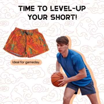 Anime Mesh Shorts | Breathable, Stylish Athletic Wear