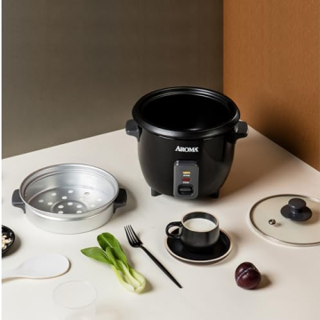 Aroma Housewares 6 Cup Rice Cooker Steamer Multicooker