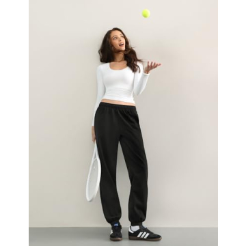 PUMIEY Women’s Airy Sweatpants – Stylish Comfort for All