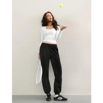 PUMIEY Women’s Airy Sweatpants – Stylish Comfort for All