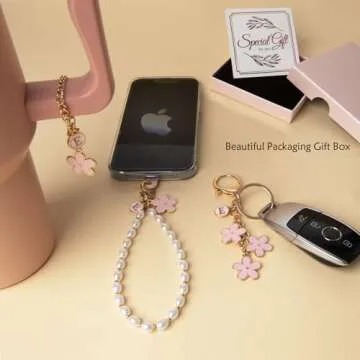 HONYJOOM Cute Personalized Keychains for Women Girls